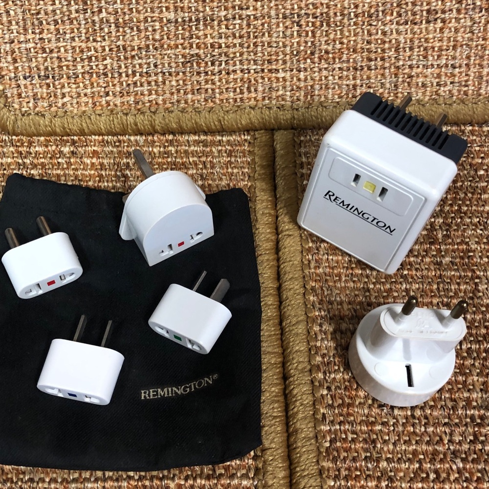 Remington International Converter/Adapter Travel Kit with bonus France Adapter